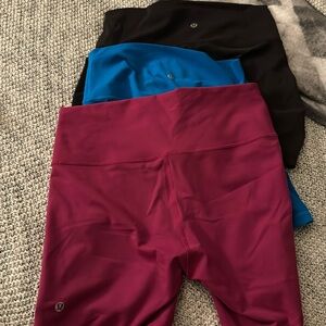 3 pack Lululemon bicker short bundle